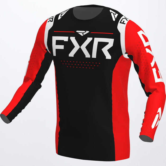 FXR Helium MX Jersey in Red/Black