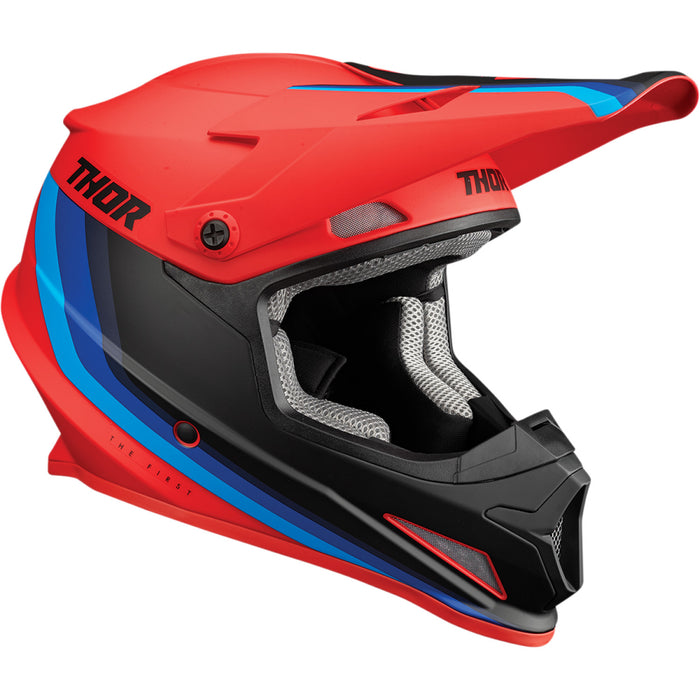 Thor Sector Runner Mips Helmet in Red/Blue 2022