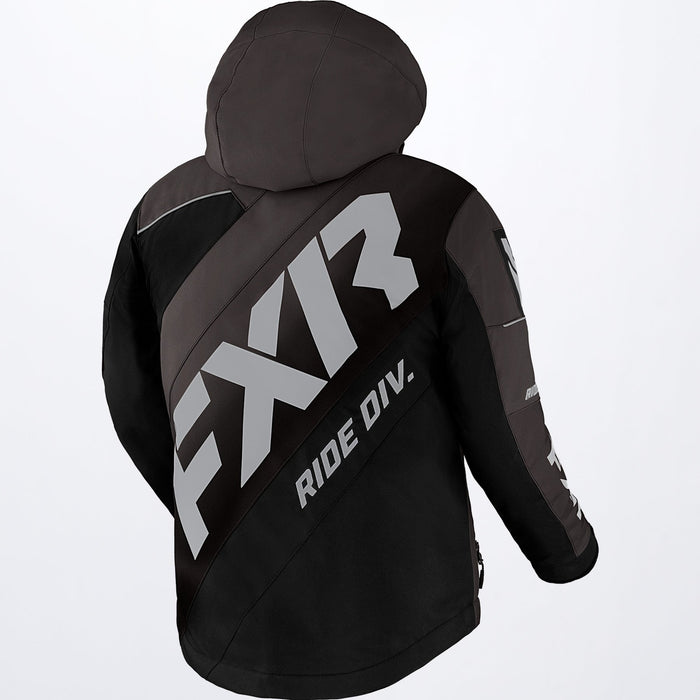 FXR CX Youth Jacket in Black/Char/Grey