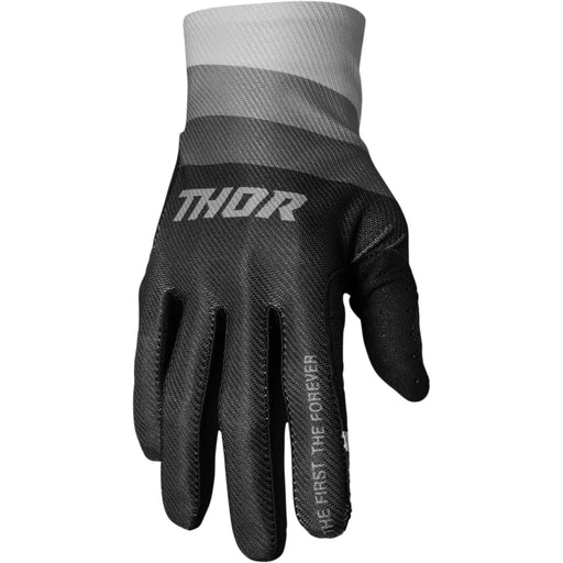 THOR Assist React Gloves in Black/Gray
