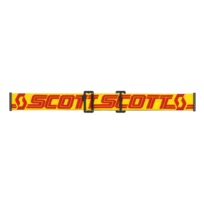 Scott Prospect Goggles - Yellow/Red Orange Chrome Works