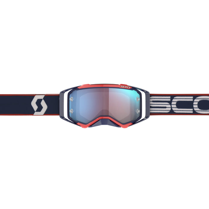 Scott Prospect Goggles - Retro Blue/Red Blue Chrome Works