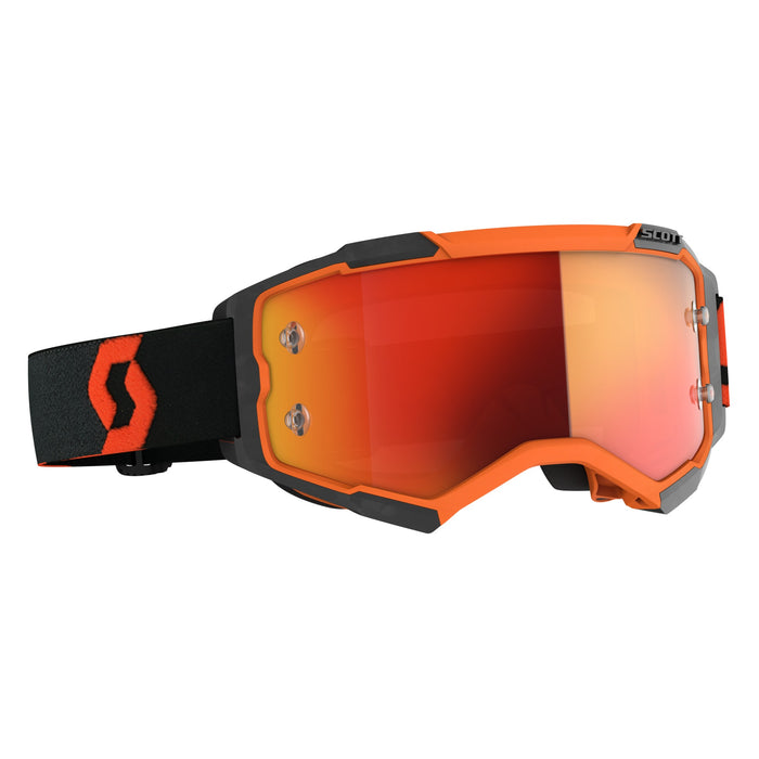 Scott Fury Goggles in Orange/Black - Orange Chrome Works
