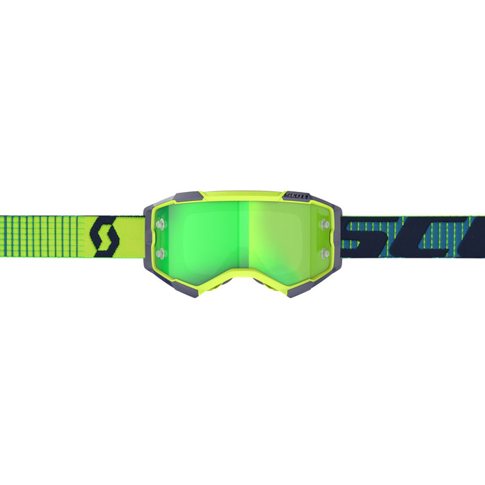 Scott Fury Goggles in Blue/Yellow - Green Chrome Works