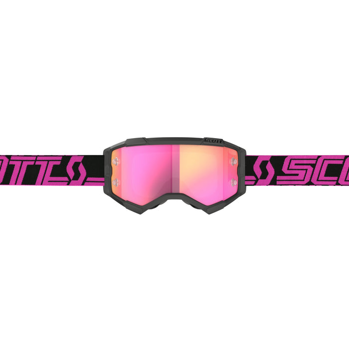 Scott Fury Goggles in Black/Pink Pink - Chrome Works