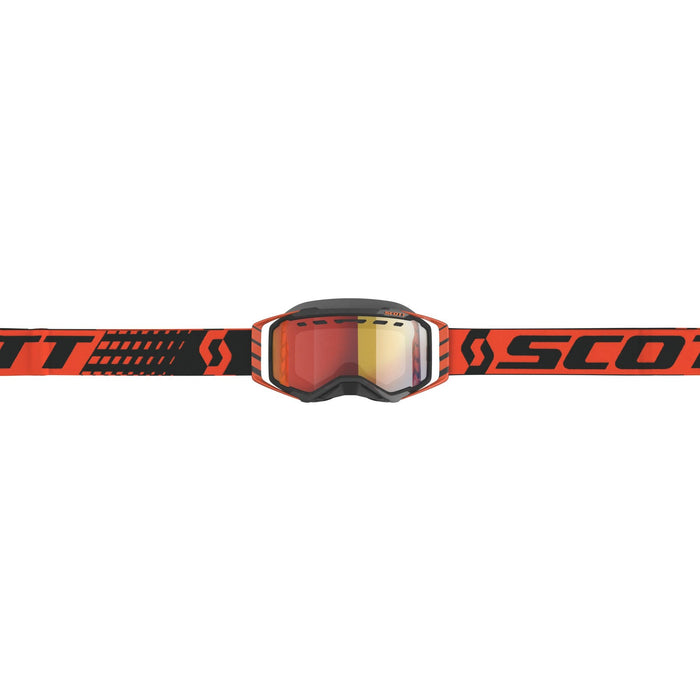 Scott Prospect Snow Goggles in Orange/Black - Red Chrome Enhancer