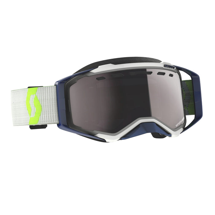Scott Prospect Snow Goggles in Grey/Yellow - Enhancer Silver Chrome