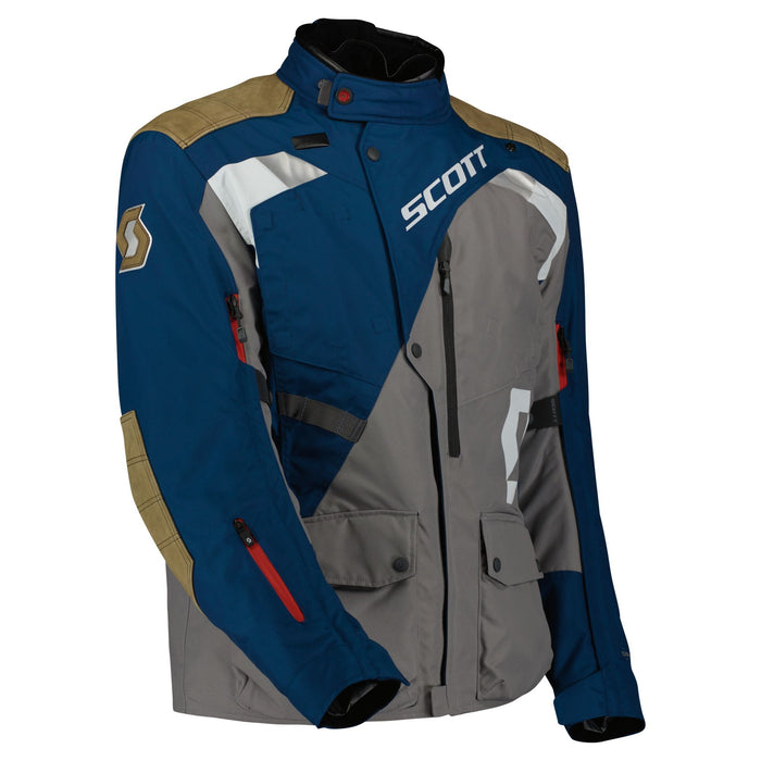 Scott Dualraid Dryo Jacket in Blue/Titanium Grey