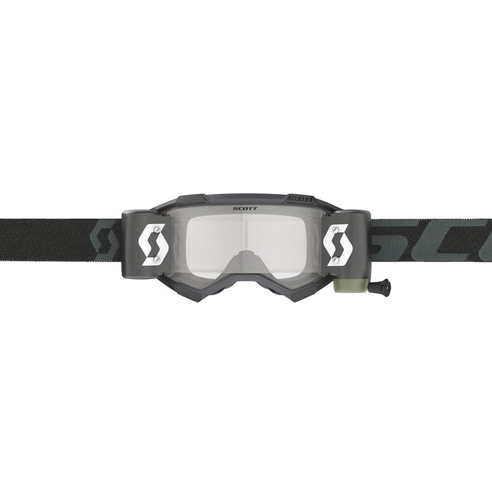 Scott Fury WFS Goggles in Black - Clear Works 2022