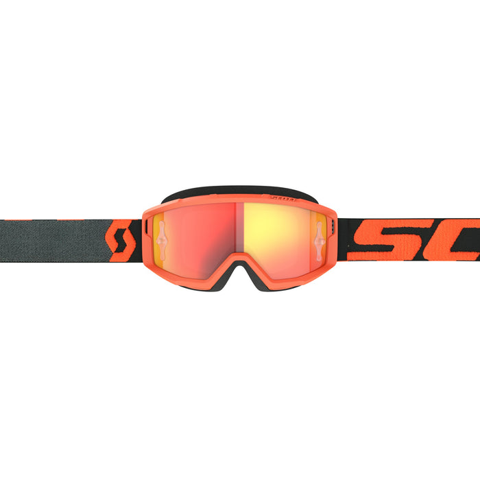 Scott Primal Goggles in  Orange/Black - Orange Chrome Works