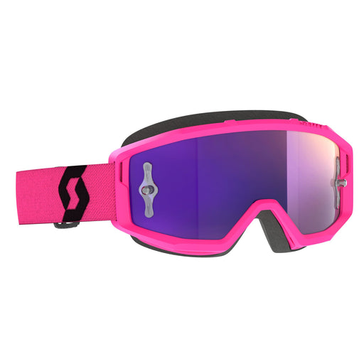 Scott Primal Goggles in Pink/Black - Purple Chrome Works 2024