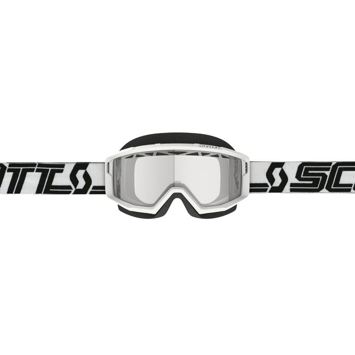 Scott Primal Enduro Goggles in White/Black - Clear