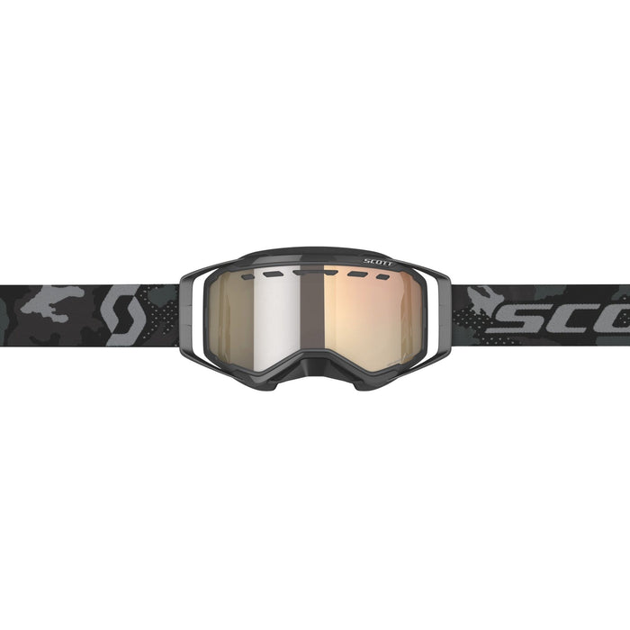 Scott Prospect Snow Cross Goggles in Dark Grey/Black - Light Sensitive Bronze Chrome