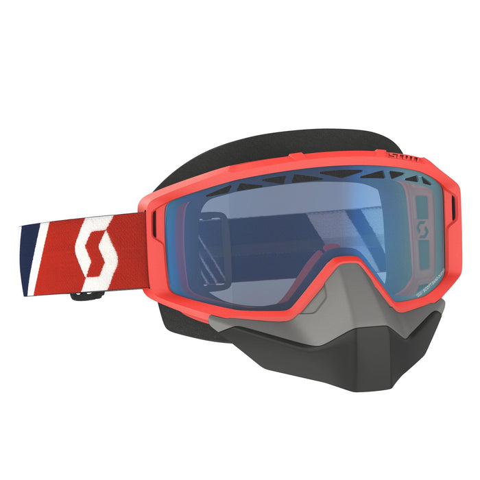 Scott Primal Snow Cross Goggles in Red/Blue - Blue