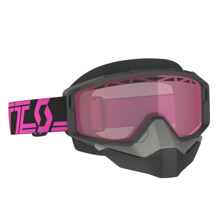 Scott Primal Snow Cross Goggles in Black/Pink - Pink