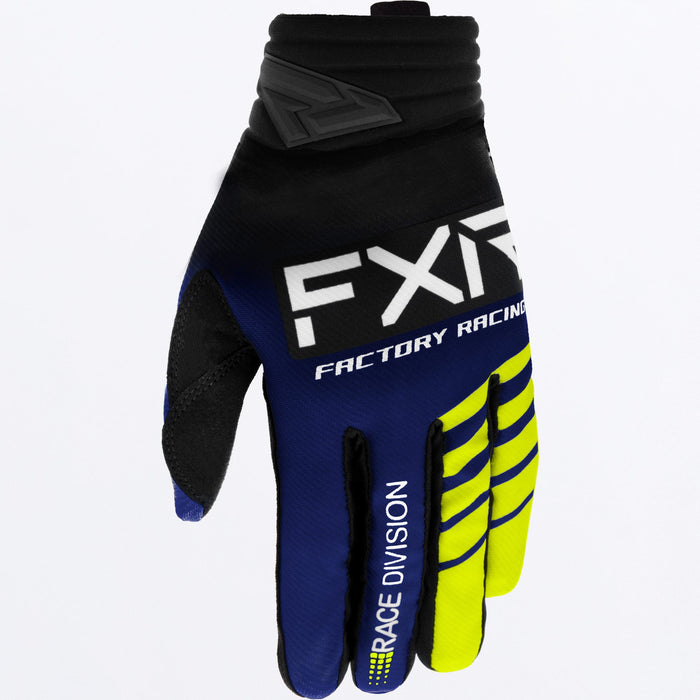FXR Prime MX Gloves in Midnight/HiVis