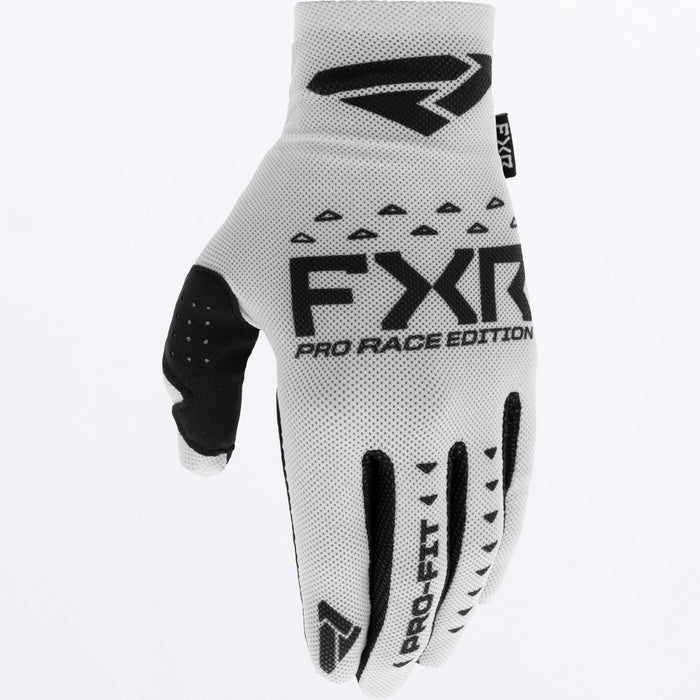 FXR Pro-fit Air MX Gloves in White/Black