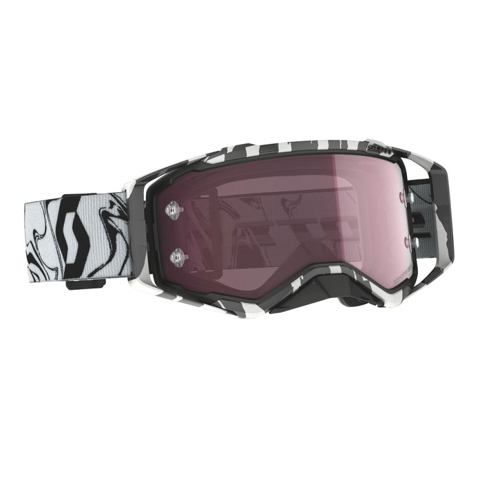 Scott Prospect Amplifier Goggles in Marble Black/White - Pink Works 2022
