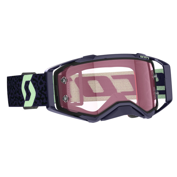 Scott Prospect Amplifier Goggles in Dark Purple/Mint Green Pink Works 2024