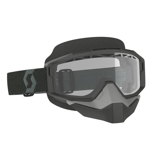 Scott Split OTG Snow Cross Goggles in Black - Clear