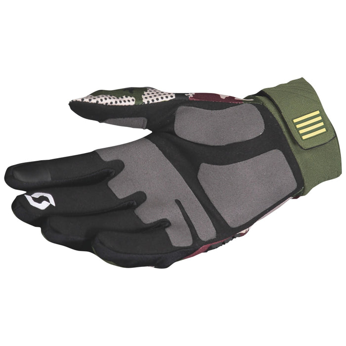 Scott X-plore Gloves in Green/Tan
