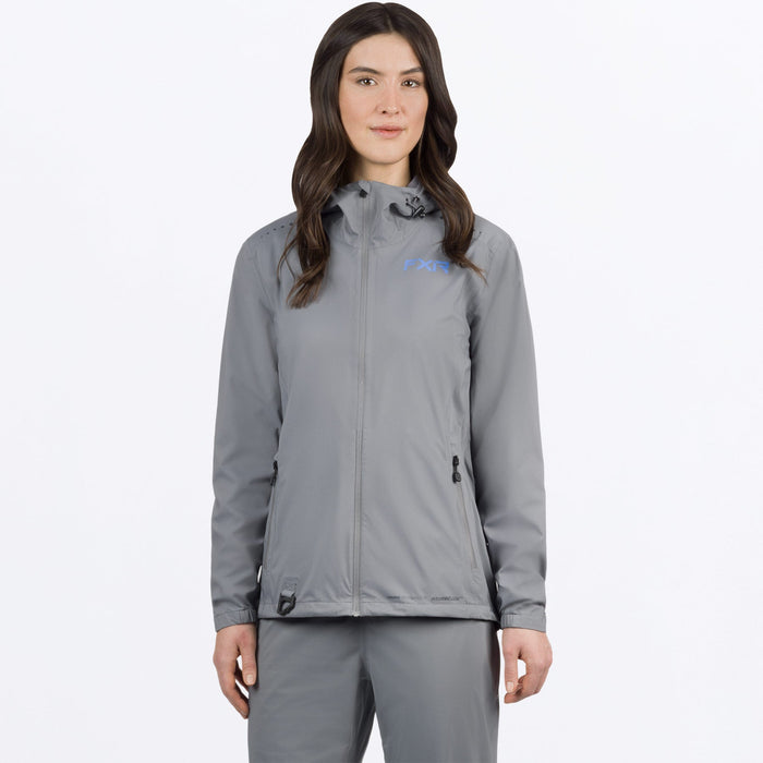 FXR Adventure Lite Tri-Laminate Women's Jacket in Grey