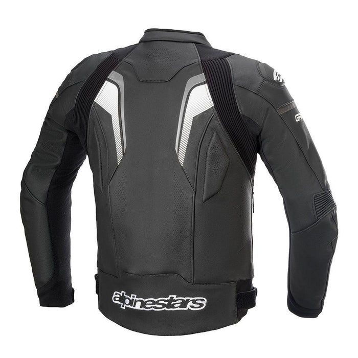 Alpinestars G Plus R V3 Perforated Leather Jacket in Black/Gray/White