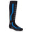 KLIM Aggressor Sock 2.0 in Black - Electric Blue Lemonade