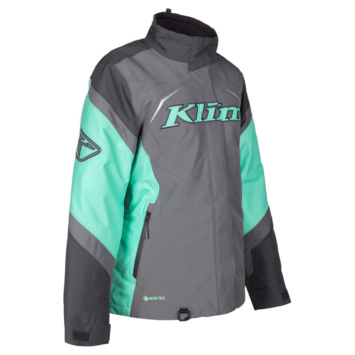 Klim Women's Spark Jacket in Asphalt - Wintermint - 2021