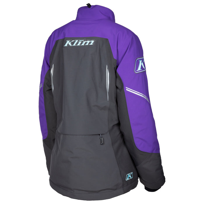 Klim Women's Strata Jacket in Asphalt - Heliotrope