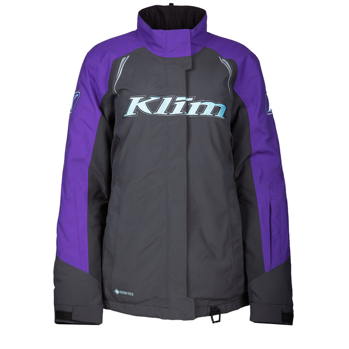 Klim Women's Strata Jacket in Asphalt - Heliotrope