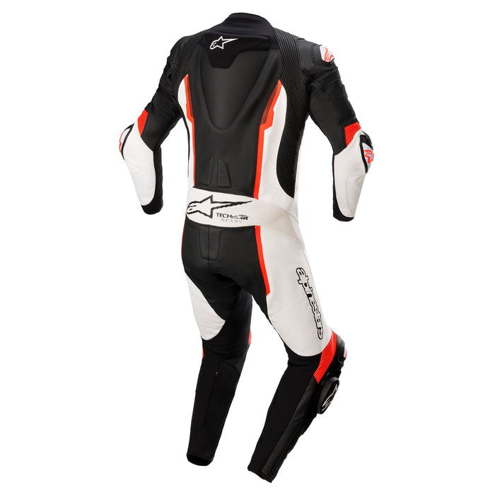 Alpinestars Missile One Piece V2 Leather Suit in Black/White/Red 2022
