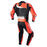 Alpinestars GP Plus v4 One Piece Leather suit in Black/Fluo Red/White