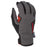 Inversion Gloves in Asphalt-High Risk Red