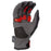 Inversion Gloves in Asphalt-High Risk Red