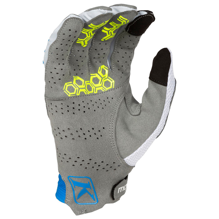 Klim Mojave Gloves in Electric Blue 2022