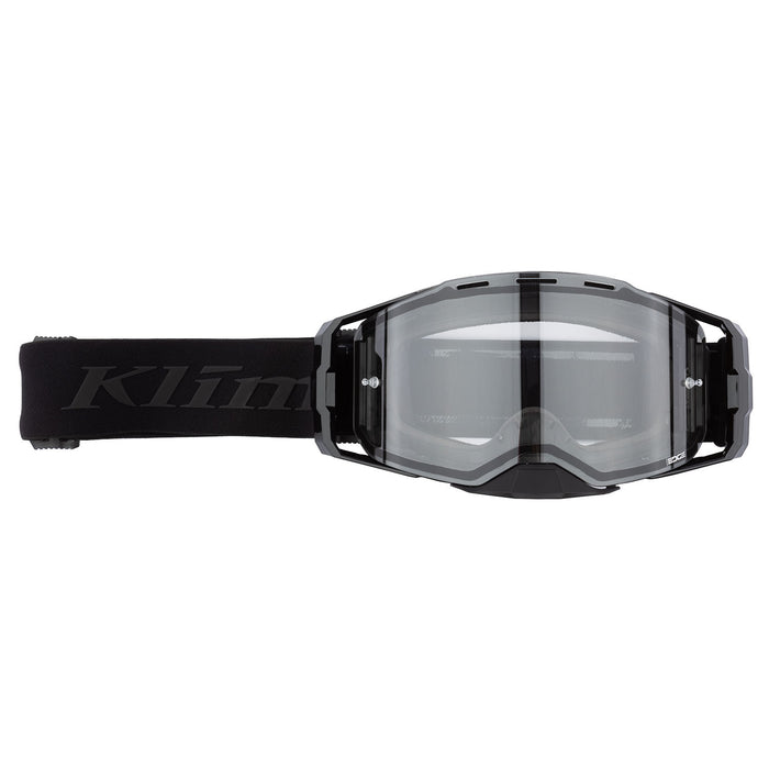 KLIM Edge Hex Off-Road Goggles in Stealth Black W/ Clear Lens