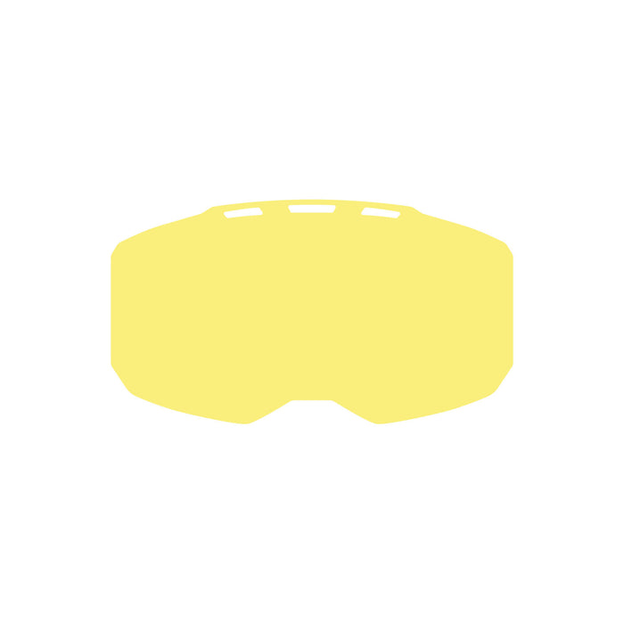 Klim Edge Replacement Goggle Lens in Light Yellow Tint