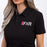FXR Women's Evo Tech Polo Shirt in Black/Electric Pink