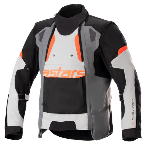 Alpinestars Halo Drystar Jacket In Ice Gray/Dark Gray/Black