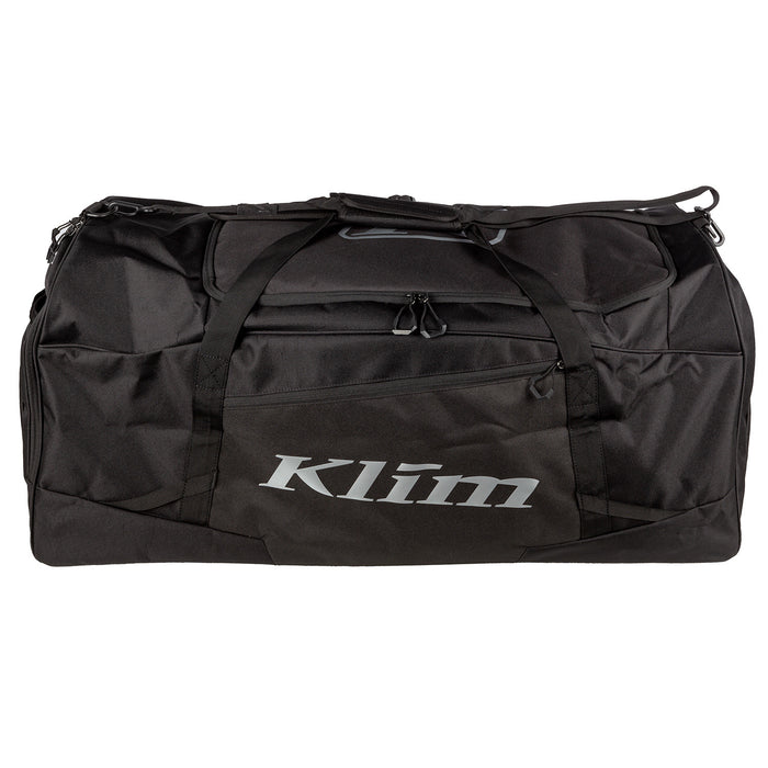 Klim Drift Gear Bag in Black - Metallic Silver