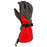 KLIM Togwotee Gloves in High Risk Red - Asphalt