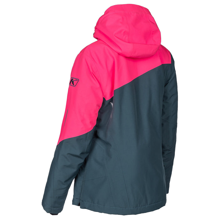 Klim Allure Jacket in Petrol - Knockout Pink