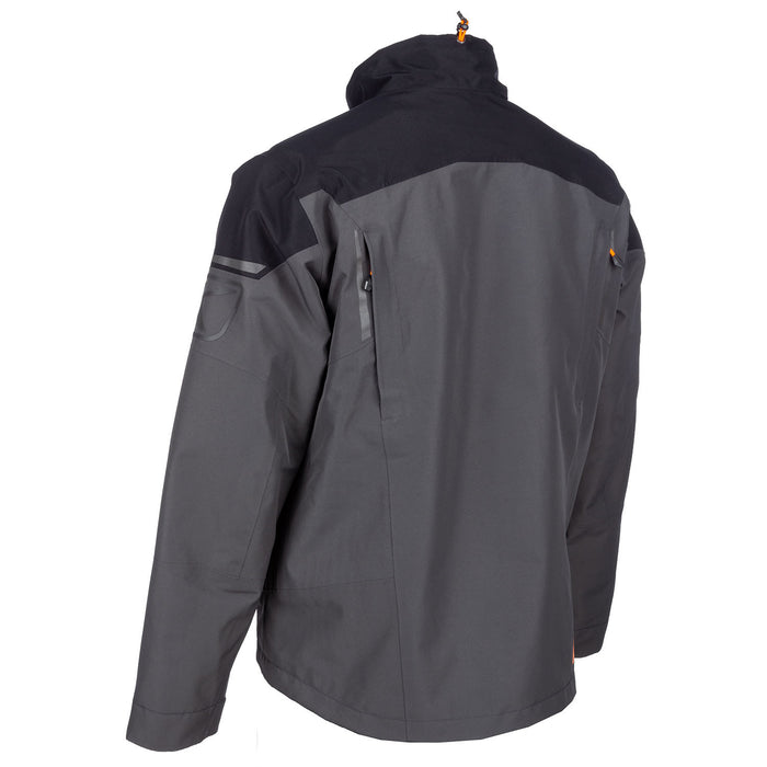 Klim Tomahawk Jacket in Asphalt - Strike Orange