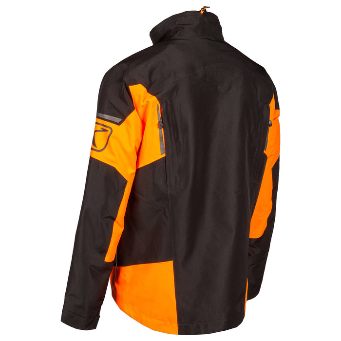 Klim Tomahawk Jacket in Black - Strike Orange - 2021