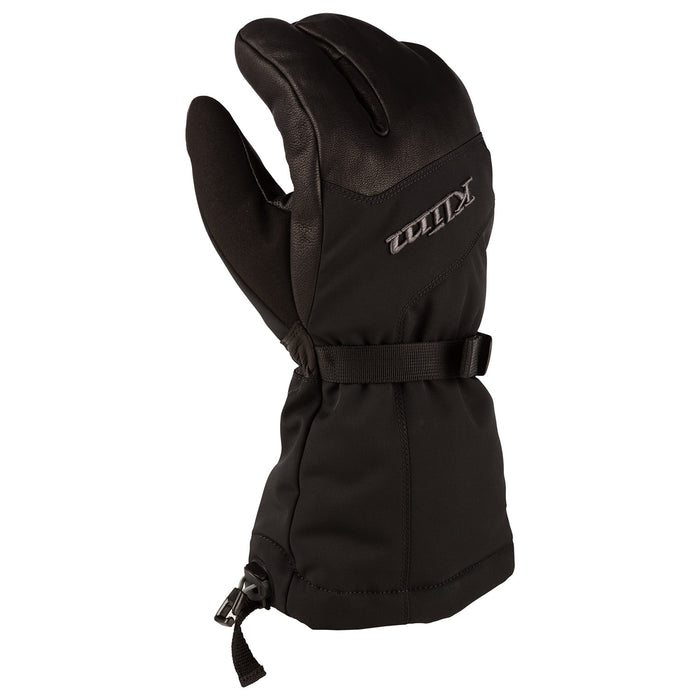 Klim Tundra Gauntlet Gloves in Black - 2021