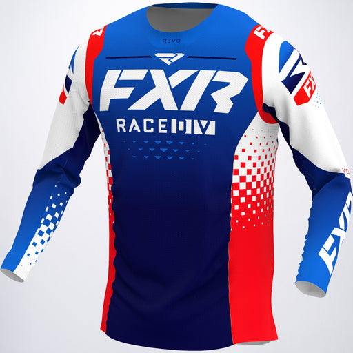 FXR Revo LE MX Jersey in Legacy Blue/Red