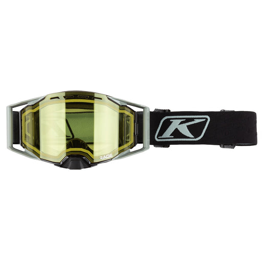 Klim Rage Fragment Snow Googles in Black Light Yellow Tint