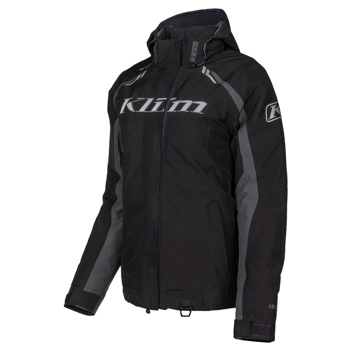 Klim Women's Flare Jacket in Black - Asphalt