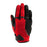 Joe Rocket Women's Aurora Textile Gloves/Hard Knuckles in Red/Black